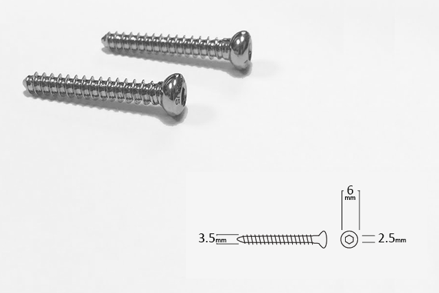 FIXUS CORTICAL SCREWS 3.5