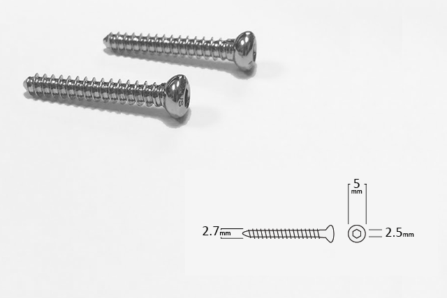 FIXUS CORTICAL SCREWS 2.7
